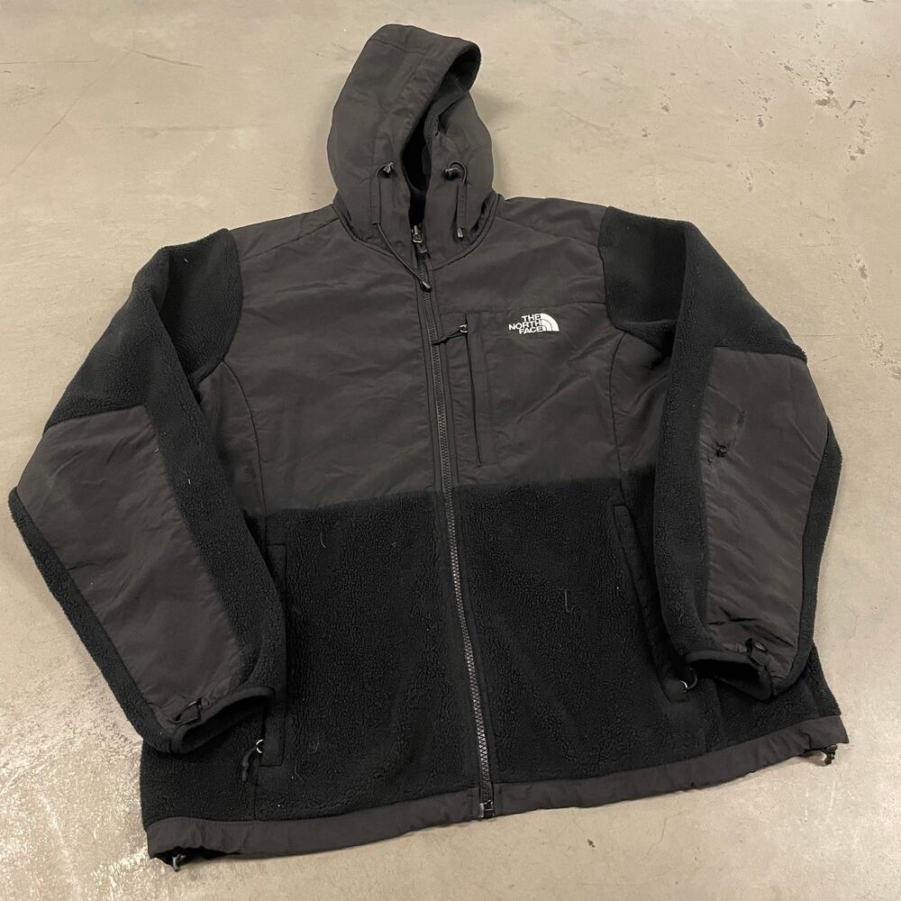 Vintage the north face hooded Denali jacket